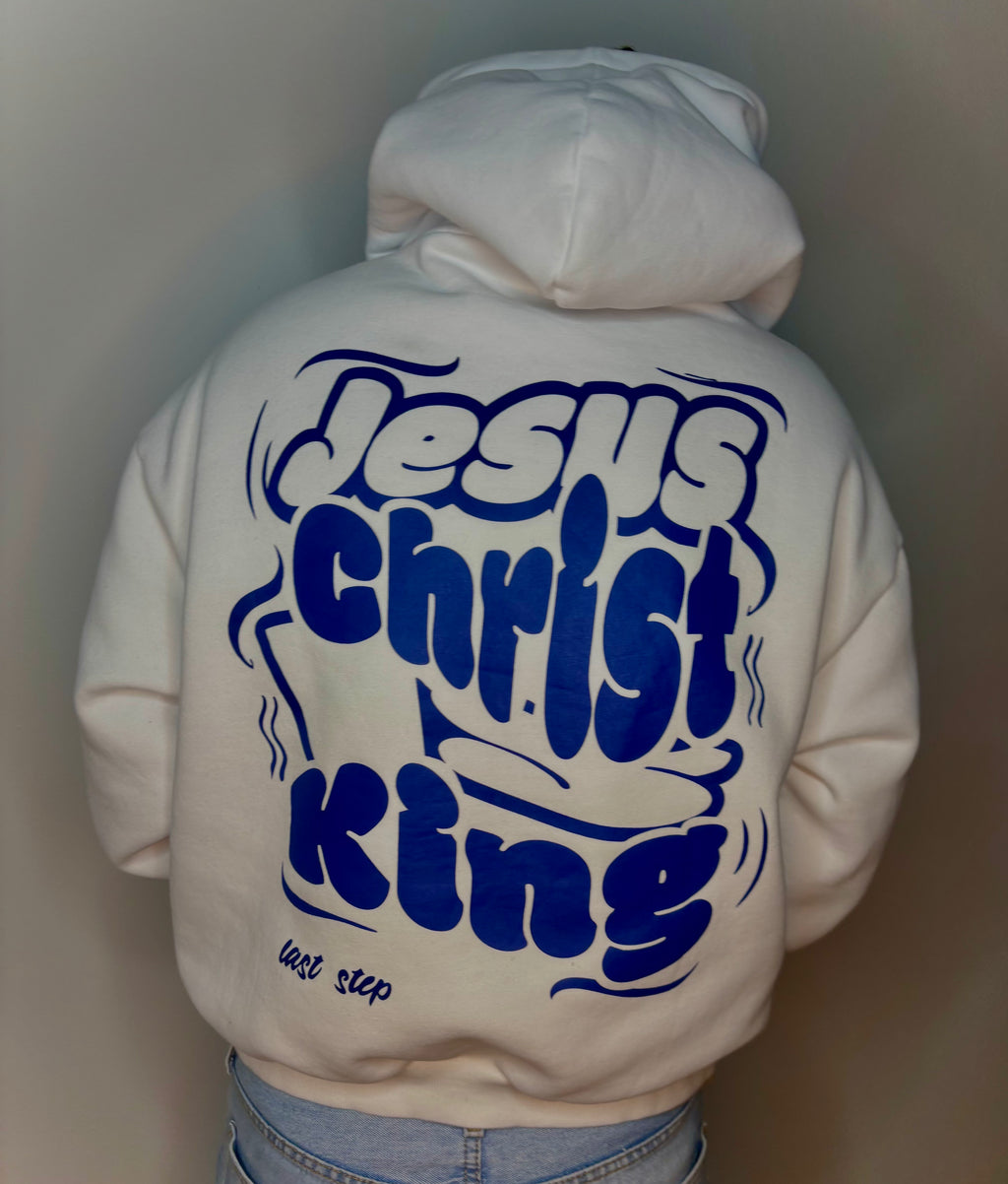 Jesus-Christ is king Oversize hoodie