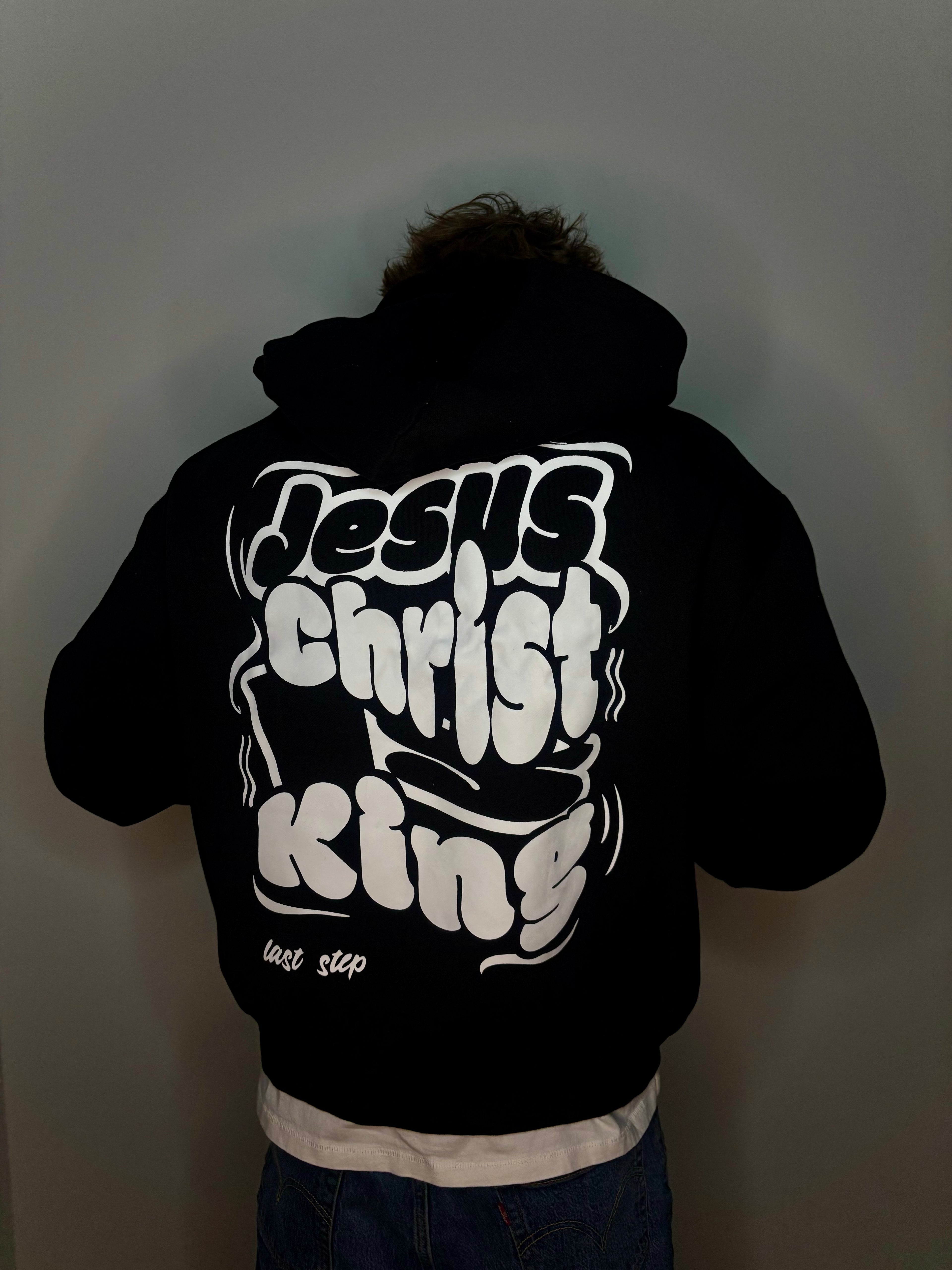 Jesus-Christ is king Oversize hoodie